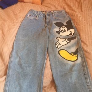 Mickey Mouse Denim Jeans